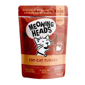 Meowing Heads Top Cat Turkey mit Truthahn 100g