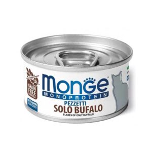 Monge Katzenfutter Monoprotein Flakes Büffel 80g