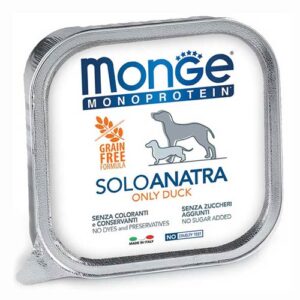 Monge Monoprotein Pastete für Hunde - nur Ente 150g