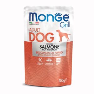 Monge Grill Nassfutter mit Lachs 100g