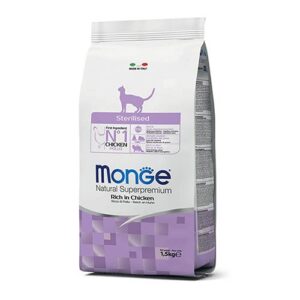 Monge Sterilised Huhn für sterilisierte Katzen