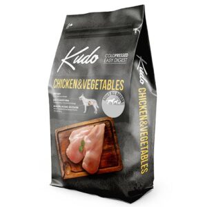 Kudo All Breeds Adult Huhn und Gemüse - kaltgepresstes Hundefutter