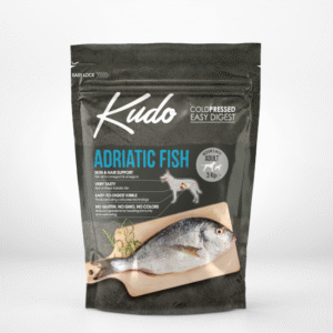Hundefutter und Katzenfutter 13 Kudo Medium Maxi Adult Fisch - kaltgepresstes Hundefutter